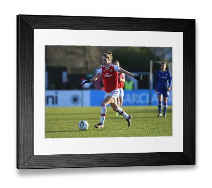 Framed Print : Arsenal's Miedema Shines: FA WSL Clash between Arsenal and Chelsea Framed Print : Arsenal's Miedema Shines: FA WSL Clash between Arsenal and Chelsea