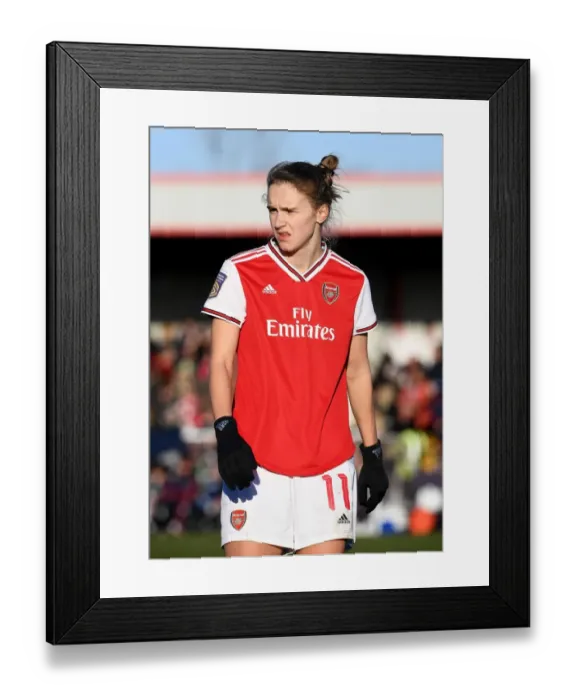 Framed Print : Arsenal vs. Chelsea: Miedema Shines in FA WSL Clash