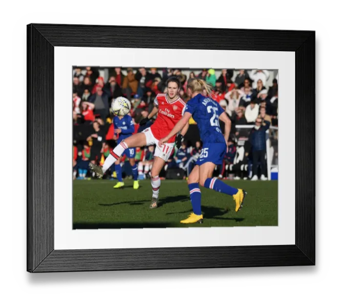 Framed Print : Arsenal vs. Chelsea: Miedema Shines in FA WSL Showdown Framed Print : Arsenal vs. Chelsea: Miedema Shines in FA WSL Showdown