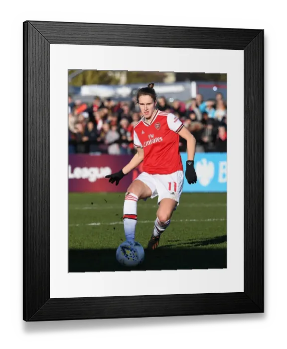 Framed Print : Arsenal's Vivianne Miedema Shines: Arsenal Women vs. Chelsea FA WSL Showdown