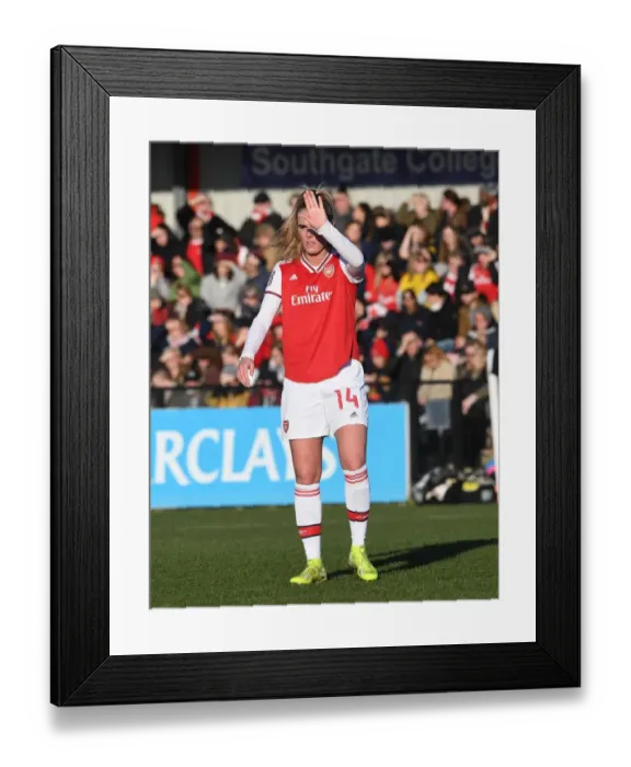 Framed Print : Arsenal Women vs Chelsea Women: Jill Roord in Action at the Barclays FA Womens Super League Match
