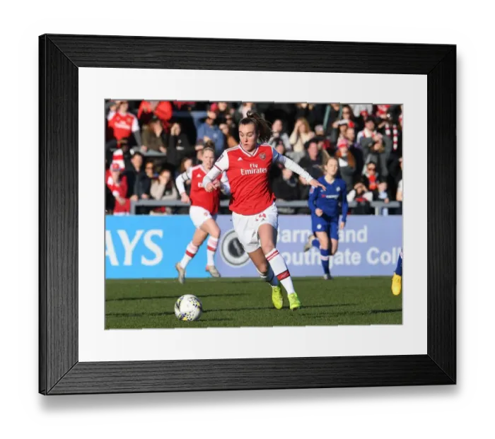 Framed Print : Arsenal Women vs. Chelsea Women: Jill Roord in Action - FA WSL Showdown at Meadow Park