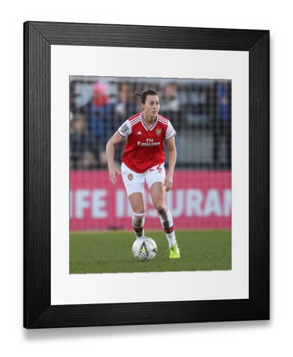 Framed Print : Arsenal vs Chelsea: Women's Super League Showdown - Viktoria Schnaderbeck in Action