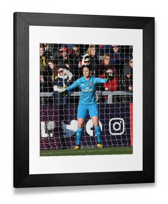 Framed Print : Arsenal vs Chelsea: Manuela Zinsberger in Action at the FA Womens Super League Match Framed Print : Arsenal vs Chelsea: Manuela Zinsberger in Action at the FA Womens Super League Match