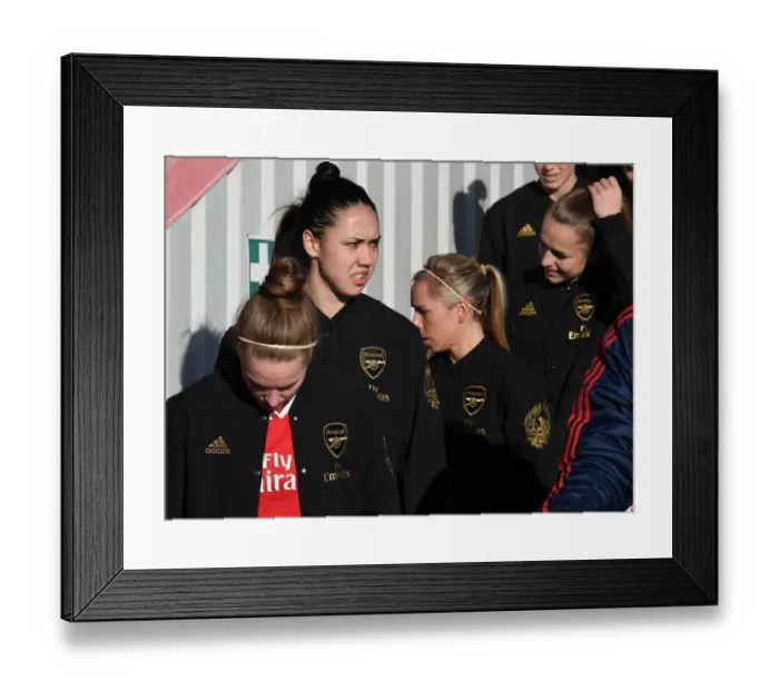 Framed Print : Arsenal vs Chelsea: Manuela Zinsberger Prepares for FA WSL Clash