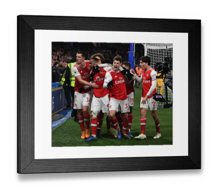 Framed Print : Martinelli's Debut Goal: Arsenal Secures Premier League Victory at Stamford Bridge (January 2020) Framed Print : Martinelli's Debut Goal: Arsenal Secures Premier League Victory at Stamford Bridge (January 2020)
