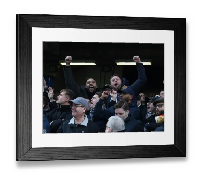 Framed Print : Clash of the London Giants: Chelsea vs Arsenal, Premier League Showdown at Stamford Bridge (January 2020)