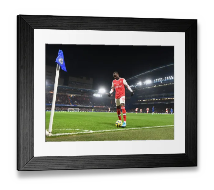 Framed Print : Clash of the London Giants: Chelsea vs Arsenal, Premier League Showdown at Stamford Bridge (January 2020)