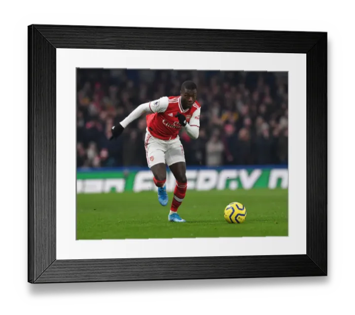 Framed Print : Clash of the London Giants: Chelsea vs Arsenal, Premier League Showdown at Stamford Bridge (January 2020)