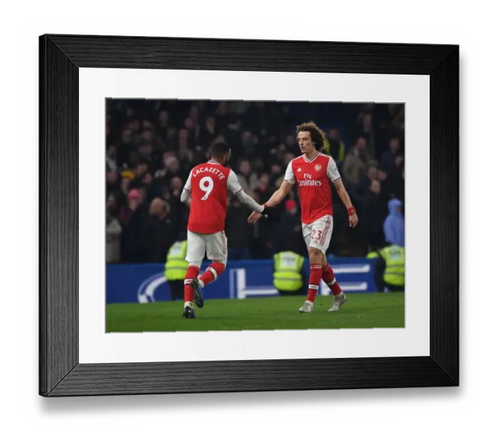 Framed Print : Chelsea vs Arsenal: Intense Rivalry in the Premier League - January 2020 Showdown at Stamford Bridge