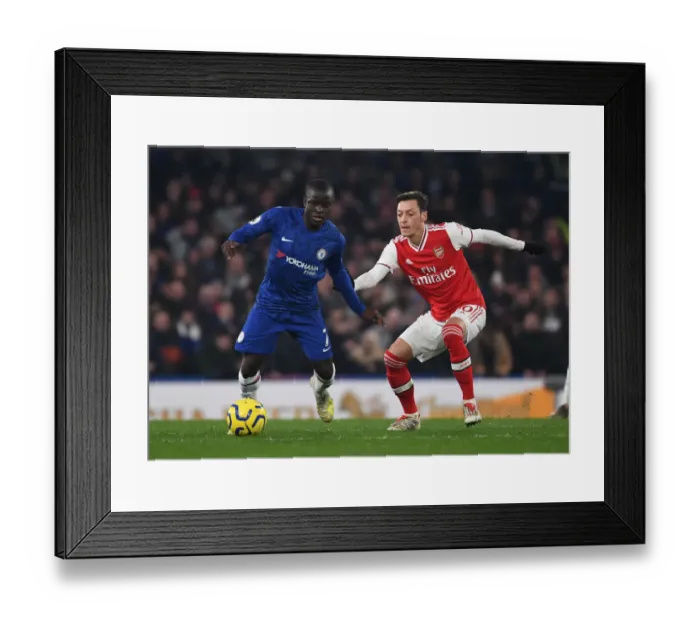 Framed Print : Chelsea vs Arsenal: Intense Rivalry in the Premier League - January 2020 (Stamford Bridge)