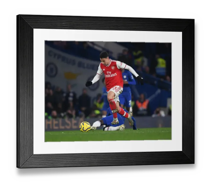 Framed Print : Martinelli's Stunner: Arsenal's Thrilling First Goal at Stamford Bridge (Chelsea vs Arsenal 2019-20) Framed Print : Martinelli's Stunner: Arsenal's Thrilling First Goal at Stamford Bridge (Chelsea vs Arsenal 2019-20)