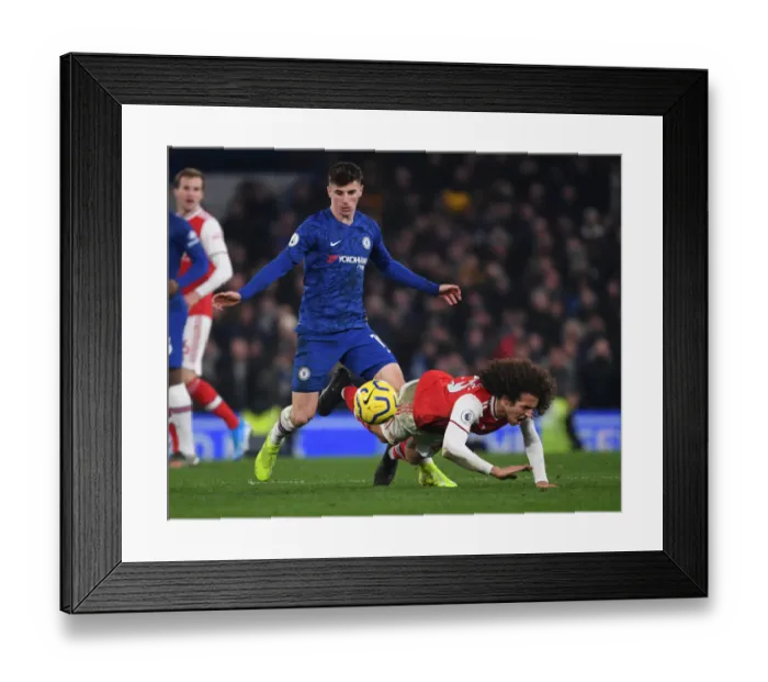 Framed Print : Chelsea vs Arsenal: A Premier League Rivalry at Stamford Bridge (January 2020)