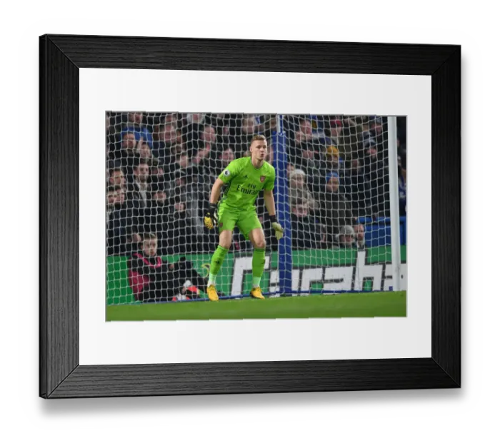 Framed Print : Arsenal's Bernd Leno Goes Head-to-Head with Chelsea at Stamford Bridge: Premier League Showdown, London 2020 Framed Print : Arsenal's Bernd Leno Goes Head-to-Head with Chelsea at Stamford Bridge: Premier League Showdown, London 2020