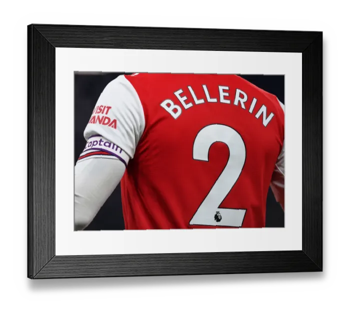Framed Print : Arsenal's Hector Bellerin vs. Chelsea: A Fierce Face-Off in the Premier League Battle Framed Print : Arsenal's Hector Bellerin vs. Chelsea: A Fierce Face-Off in the Premier League Battle