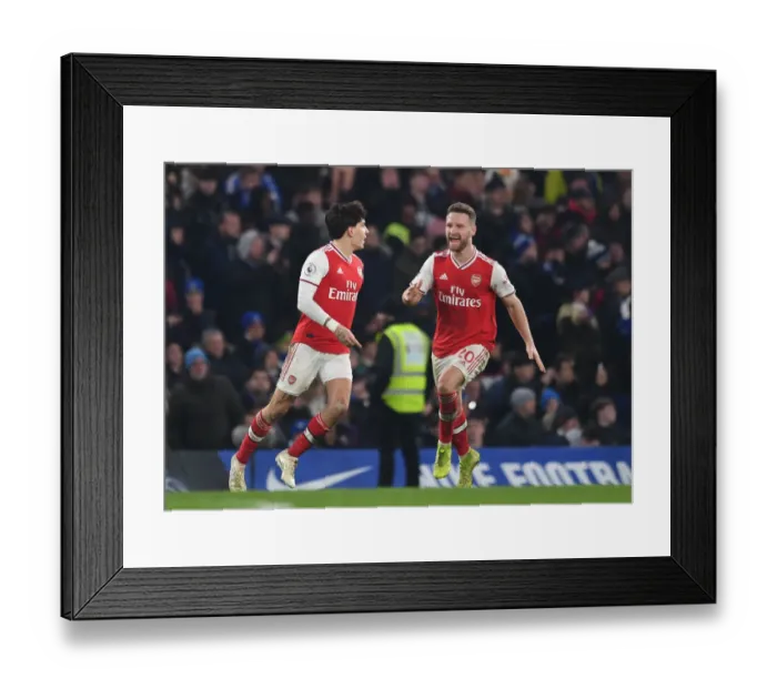 Framed Print : Bellerin's Brilliant Brace: Chelsea vs. Arsenal, Premier League 2019-20 Framed Print : Bellerin's Brilliant Brace: Chelsea vs. Arsenal, Premier League 2019-20