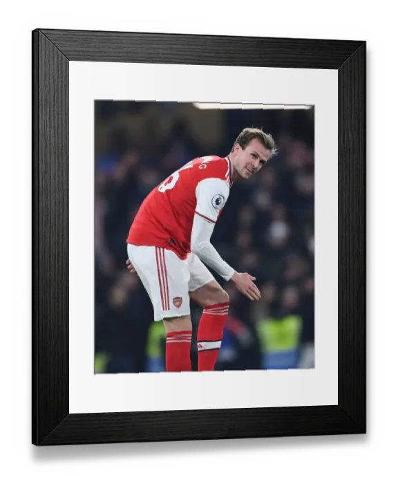 Framed Print : Clash of London Giants: Premier League Showdown - Chelsea vs. Arsenal (January 2020)
