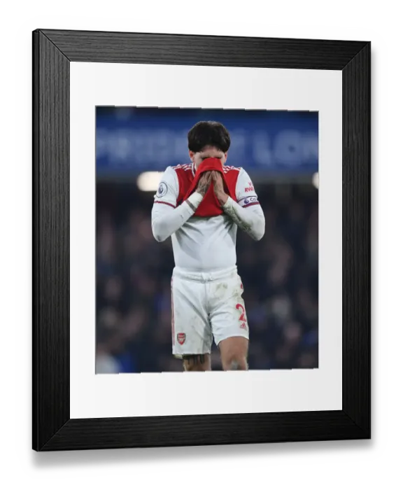 Framed Print : Bellerin's Strike: Arsenal Triumphs Over Chelsea in Thrilling Premier League Showdown Framed Print : Bellerin's Strike: Arsenal Triumphs Over Chelsea in Thrilling Premier League Showdown