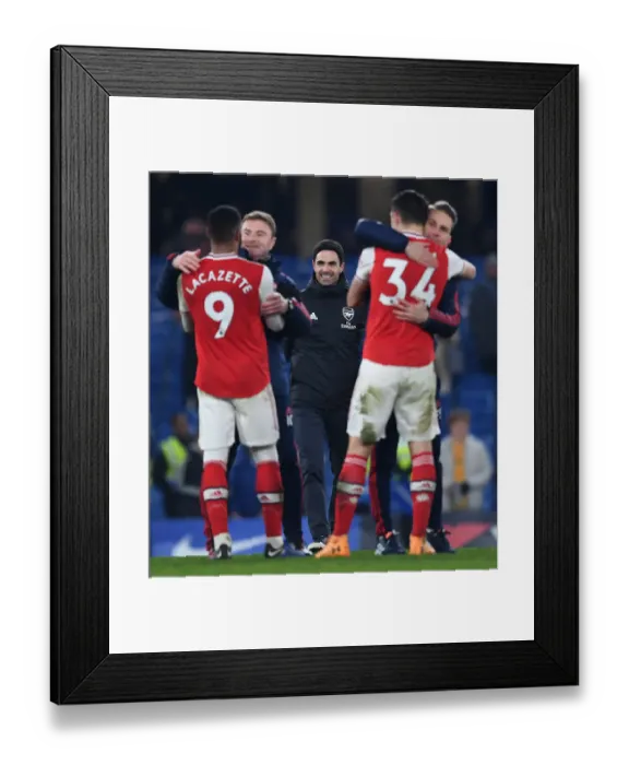 Framed Print : Mikel Arteta at Stamford Bridge: Arsenal vs. Chelsea, Premier League 2019-2020 Framed Print : Mikel Arteta at Stamford Bridge: Arsenal vs. Chelsea, Premier League 2019-2020