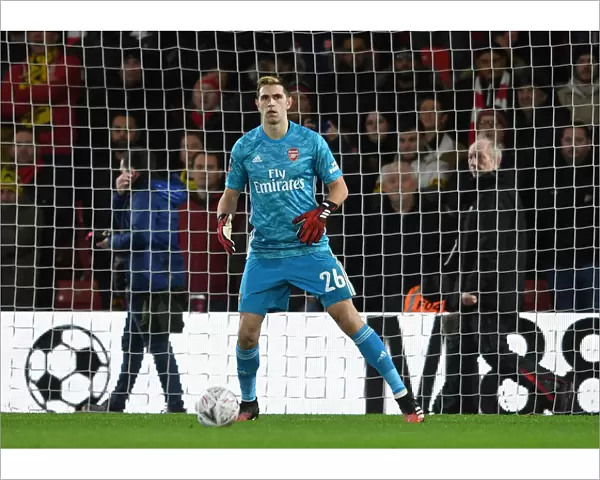 Emi Martinez in Action: Arsenal's Goalkeeper Shines in FA Cup Clash against AFC Bournemouth
