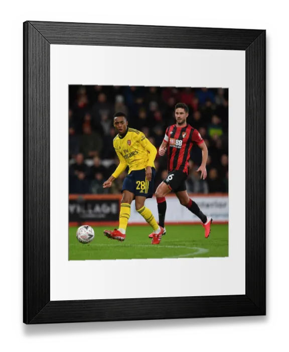Framed Print : Joe Willock Shines: Arsenal Advances in FA Cup with Victory over AFC Bournemouth Framed Print : Joe Willock Shines: Arsenal Advances in FA Cup with Victory over AFC Bournemouth