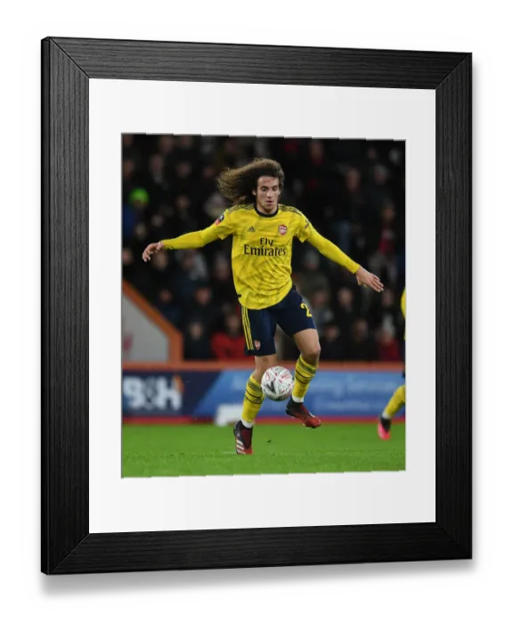 Framed Print : Matteo Guendouzi in Action: Arsenal's Midfield Maestro Shines in FA Cup Clash vs. AFC Bournemouth Framed Print : Matteo Guendouzi in Action: Arsenal's Midfield Maestro Shines in FA Cup Clash vs. AFC Bournemouth