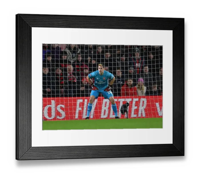 Framed Print : Arsenal's Emi Martinez: Unyielding Guardian in FA Cup Battle vs. AFC Bournemouth Framed Print : Arsenal's Emi Martinez: Unyielding Guardian in FA Cup Battle vs. AFC Bournemouth