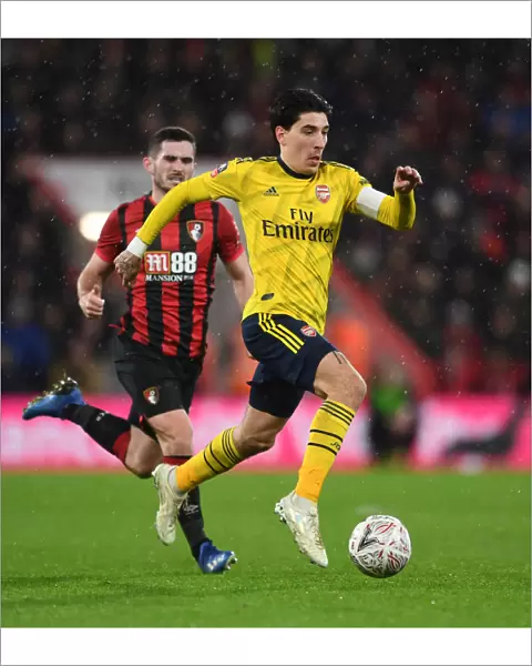 Arsenal's Hector Bellerin Goes Head-to-Head with AFC Bournemouth in FA Cup Showdown