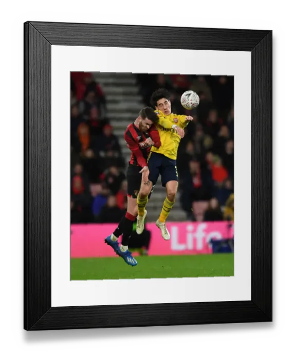 Framed Print : Bellerin vs Simpson: AFC Bournemouth vs Arsenal FC - FA Cup Fourth Round Clash Framed Print : Bellerin vs Simpson: AFC Bournemouth vs Arsenal FC - FA Cup Fourth Round Clash