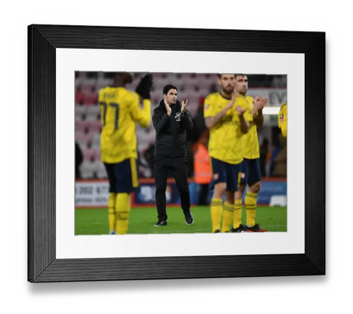Framed Print : Arsenal's Mikel Arteta Celebrates FA Cup Win Against AFC Bournemouth Framed Print : Arsenal's Mikel Arteta Celebrates FA Cup Win Against AFC Bournemouth