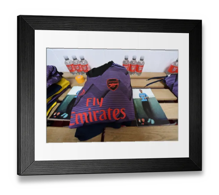 Framed Print : Arsenal's FA Cup Preparation: Gearing Up for the Showdown against AFC Bournemouth