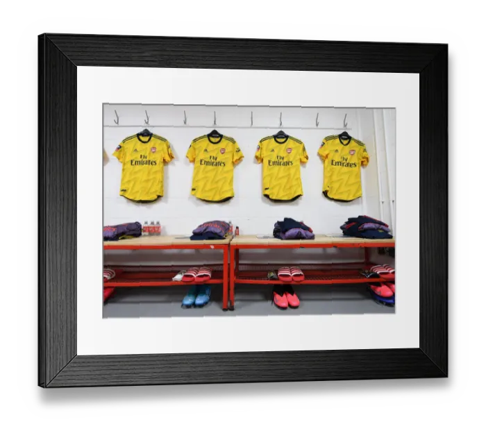 Framed Print : Arsenal's FA Cup Preparations at AFC Bournemouth's Vitality Stadium