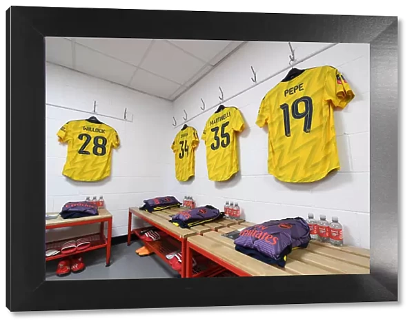 Arsenal's FA Cup Preparations: A Peek into Arsenal's Changing Room at AFC Bournemouth's Vitality Stadium
