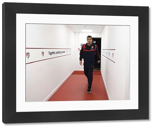 Arsenal's Sokratis Arrives at Vitality Stadium for FA Cup Fourth Round Match vs AFC Bournemouth