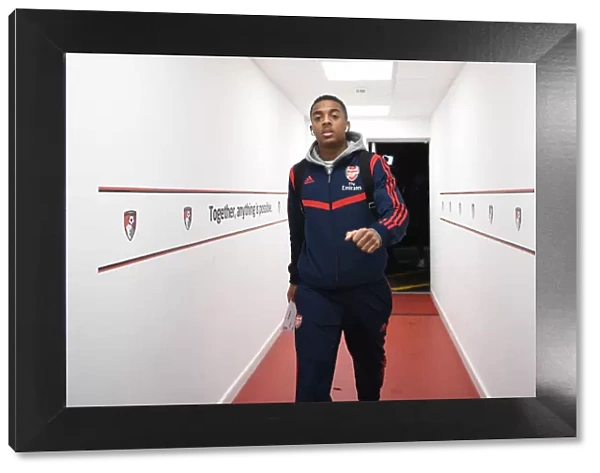 Arsenal's Joe Willock Arrives at Vitality Stadium for FA Cup Fourth Round Clash vs AFC Bournemouth