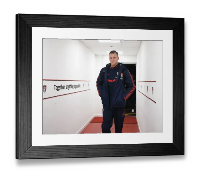 Framed Print : Arsenal's Bernd Leno Heads to Vitality Stadium for FA Cup Clash vs AFC Bournemouth Framed Print : Arsenal's Bernd Leno Heads to Vitality Stadium for FA Cup Clash vs AFC Bournemouth