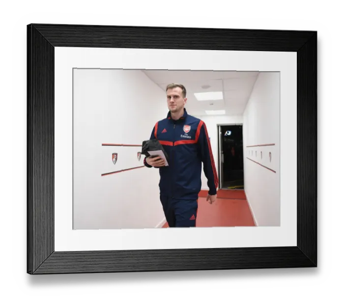 Framed Print : Arsenal's Rob Holding Heads to Vitality Stadium for FA Cup Clash vs AFC Bournemouth Framed Print : Arsenal's Rob Holding Heads to Vitality Stadium for FA Cup Clash vs AFC Bournemouth