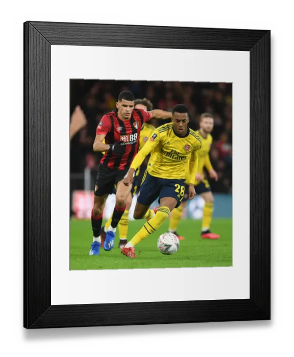 Framed Print : Clash of the Stars: Willock vs. Solanke in FA Cup Showdown Framed Print : Clash of the Stars: Willock vs. Solanke in FA Cup Showdown