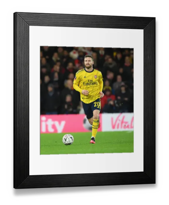 Framed Print : Arsenal vs. AFC Bournemouth: FA Cup Fourth Round Clash at Vitality Stadium