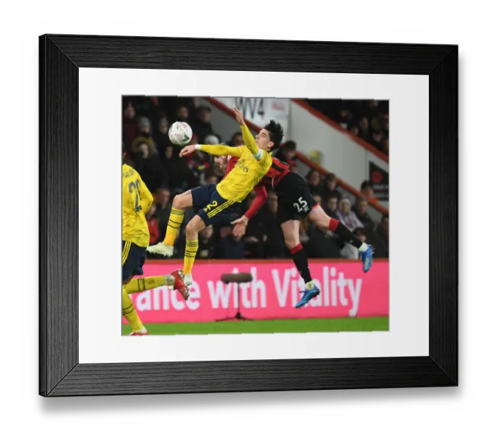 Framed Print : Arsenal vs. AFC Bournemouth: FA Cup Fourth Round Clash at Vitality Stadium Framed Print : Arsenal vs. AFC Bournemouth: FA Cup Fourth Round Clash at Vitality Stadium