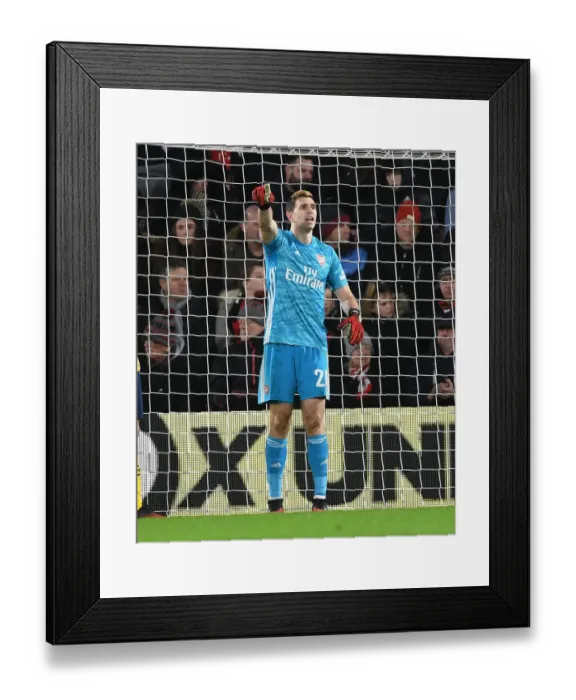 Framed Print : Arsenal vs. AFC Bournemouth: FA Cup Fourth Round Battle at Vitality Stadium