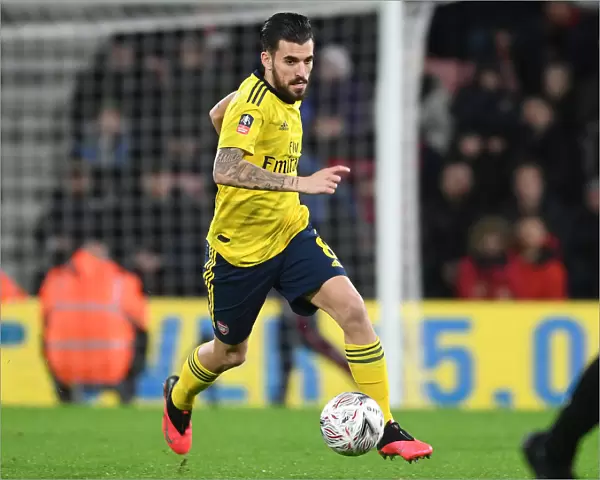 FA Cup: Dani Ceballos in Action as Arsenal Battle AFC Bournemouth