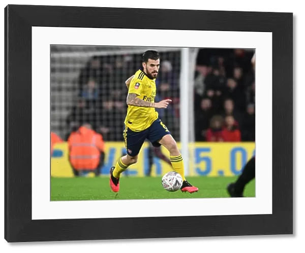 FA Cup: Dani Ceballos in Action as Arsenal Battle AFC Bournemouth