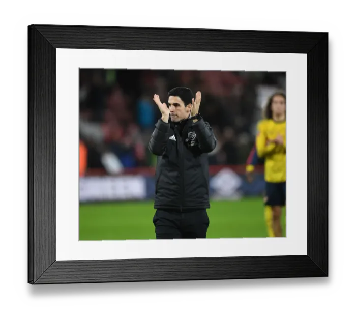 Framed Print : Arsenal's Mikel Arteta Celebrates FA Cup Victory Over AFC Bournemouth Framed Print : Arsenal's Mikel Arteta Celebrates FA Cup Victory Over AFC Bournemouth