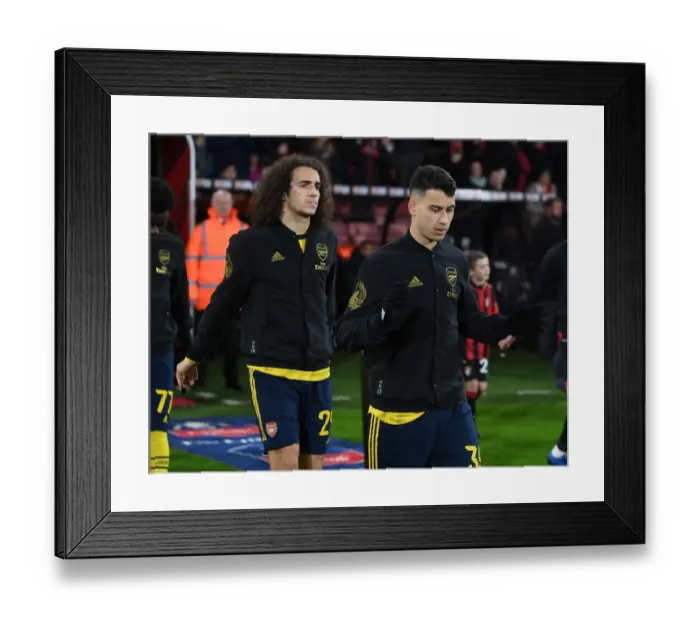 Framed Print : Arsenal vs. AFC Bournemouth: FA Cup Fourth Round Clash at Vitality Stadium