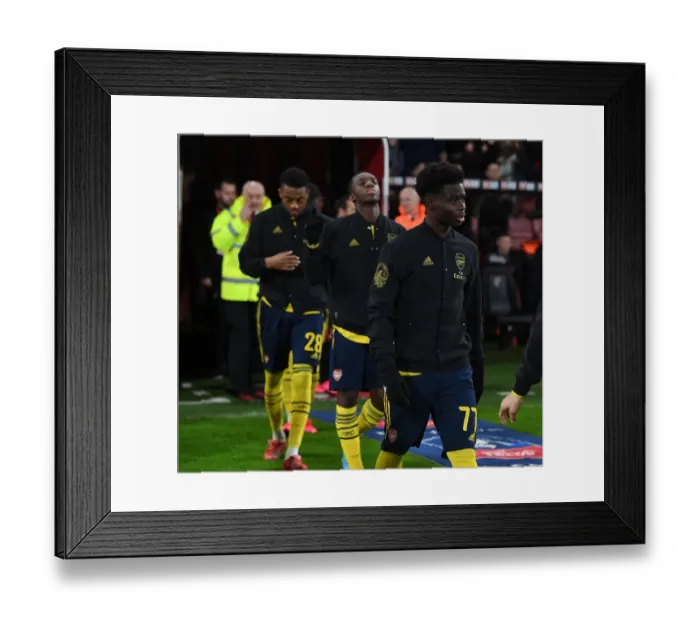 Framed Print : Arsenal vs. AFC Bournemouth: FA Cup Fourth Round Clash at Vitality Stadium Framed Print : Arsenal vs. AFC Bournemouth: FA Cup Fourth Round Clash at Vitality Stadium