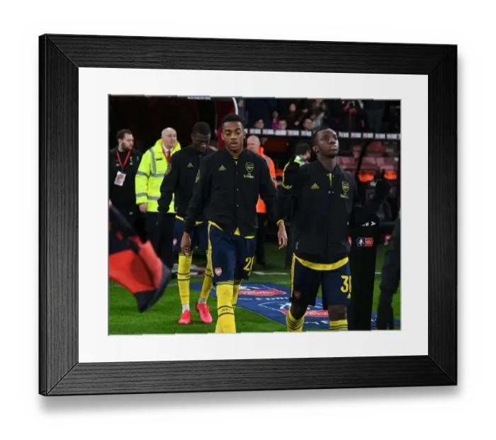 Framed Print : Arsenal vs. AFC Bournemouth: FA Cup Fourth Round Clash at Vitality Stadium Framed Print : Arsenal vs. AFC Bournemouth: FA Cup Fourth Round Clash at Vitality Stadium