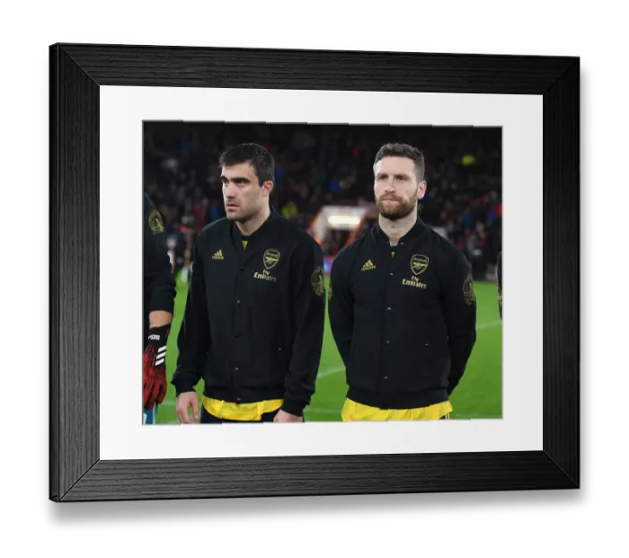 Framed Print : Arsenal vs. AFC Bournemouth: FA Cup Fourth Round Clash at Vitality Stadium Framed Print : Arsenal vs. AFC Bournemouth: FA Cup Fourth Round Clash at Vitality Stadium