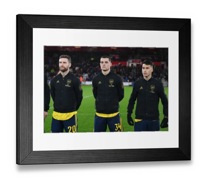 Framed Print : Arsenal vs. AFC Bournemouth: FA Cup Fourth Round Showdown