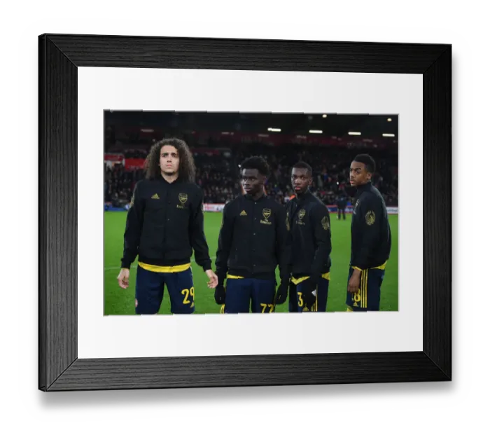 Framed Print : Arsenal vs. AFC Bournemouth: FA Cup Fourth Round Clash at Vitality Stadium Framed Print : Arsenal vs. AFC Bournemouth: FA Cup Fourth Round Clash at Vitality Stadium